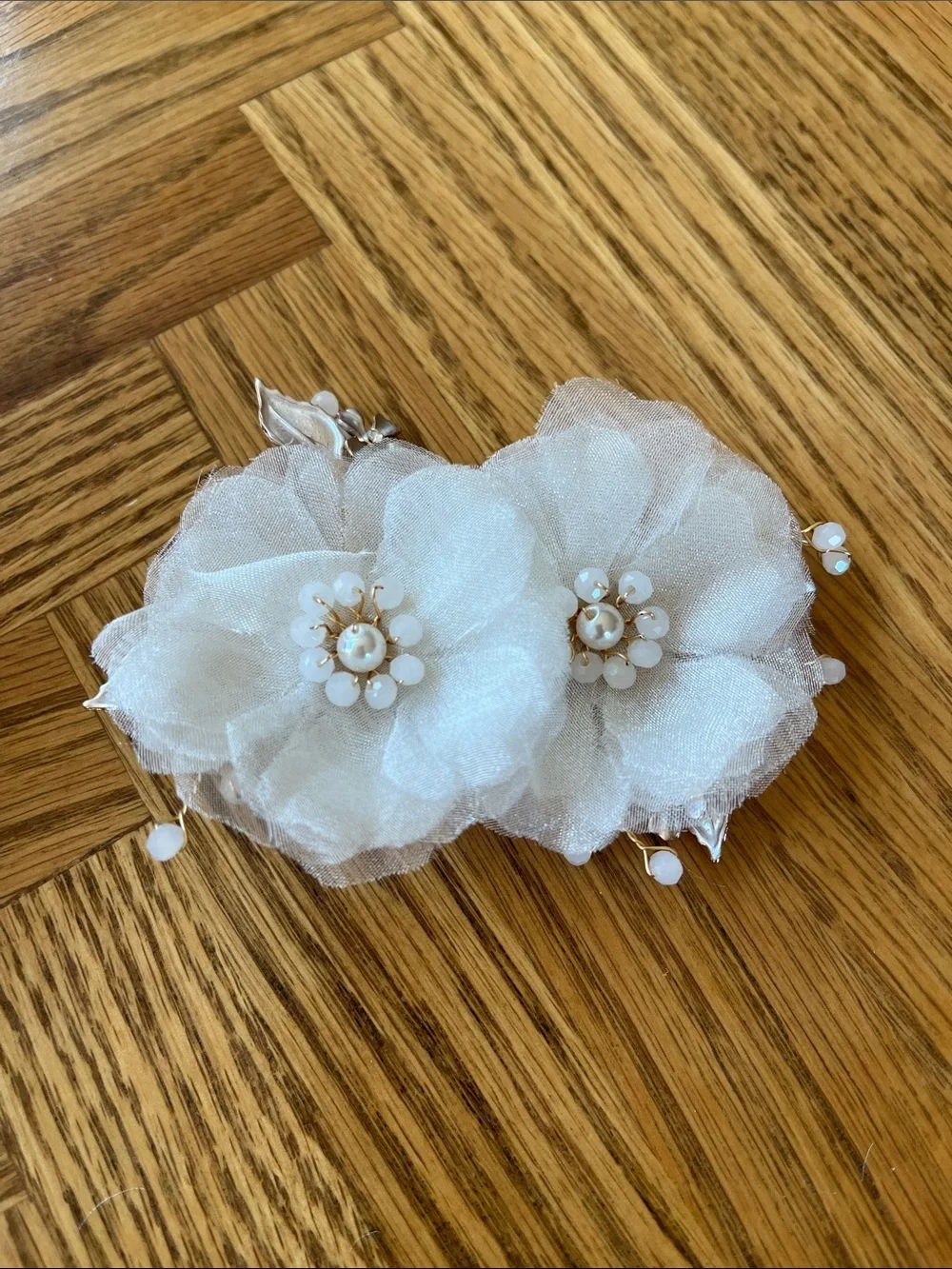 Bridal Floral Hair Clip Accessories